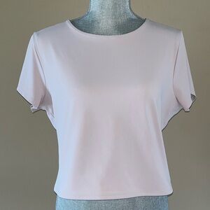 Express Body Contour Light Pink Top L
